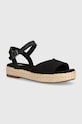 Toms sandale Abby platformă negru 10020814