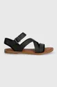 Kožené sandále Toms Sloane čierna