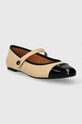 Jonak balerini de piele DREUX 3500168 bej SS24