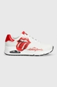 fehér Skechers sportcipő SKECHERS X ROLLING STONES Női