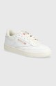 Δερμάτινα αθλητικά παπούτσια Reebok Classic Club C 85 CLUB C 85 υφασμάτινο λευκό 100074234