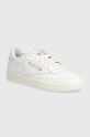 Δερμάτινα αθλητικά παπούτσια Reebok Classic Club C 85 CLUB C 85 υφασμάτινο λευκό 100074234