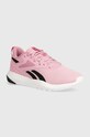 Tréningové topánky Reebok Flexagon Force 4 textilný ružová 100074518