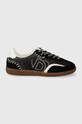 Desigual sneakers Heri piele întoarsă negru 24SSKA02.2000