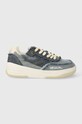 Desigual sneakers Metro platform blu 24SSKA08.5053