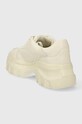 Obuwie Desigual sneakersy skórzane Chunky 24SSKL01.1011 beżowy