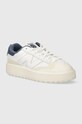 New Balance sneakersy skórzane skóra zamszowa biały CT302VA