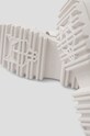 Naked Wolfe sandale de piele Dare Dare.White alb
