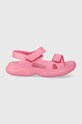 Σανδάλια Melissa FREE PAPETE AD ίσια πλατφόρμα ροζ M.33974.AU254