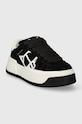 Naked Wolfe sneakers din piele Sound Sound.Black negru SS24