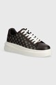 Guess sneakersy ELBINA platforma brązowy FLPVIB.FAB12.BROCR