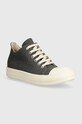Rick Owens plimsolls Denim Shoes Low Sneaks flat gray DS01D1802.SCF.7811