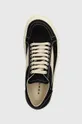 czarny Rick Owens tenisówki Woven Shoes Vintage Sneaks