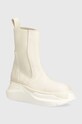 Rick Owens chelsea boots Woven Boots Beatle Abstract synthetic beige DS01D1846.NDK.211