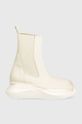 Боти челси Rick Owens Woven Boots Beatle Abstract DS01D1846.NDK.211 бежов SS24