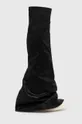 negru Rick Owens cizme Denim Boots Fetish De femei