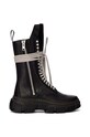 Rick Owens botki skórzane x Dr. Martens 1918 Calf Length Boot nieocieplane czarny DW01D7808
