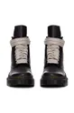 Kožené členkové topánky Rick Owens x Dr. Martens 1460 Jumbo Lace Boot čierna