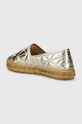 Boty Kožené espadrilky Love Moschino JA10582G0IIF0900 zlatá