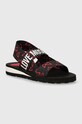 Love Moschino sandale sintetic negru JA16033G0IJN800A