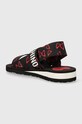 Boty Sandály Love Moschino JA16033G0IJN800A černá