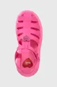 różowy Love Moschino sandały