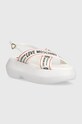 Love Moschino sandale piele alb JA16257I0IIX610A