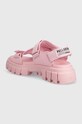 Obuwie Palladium sandały REVOLT SANDAL MONO 98578.682.M różowy
