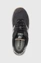 šedá Semišové sneakers boty New Balance WL574XE2