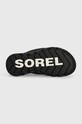 Sorel sandale de piele VIIBE SLINGBACK 2069941010 negru