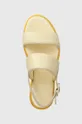 beige Sorel sandali in pelle ONA STREETWORKS GO-TO FL