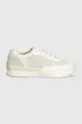 Δερμάτινα αθλητικά παπούτσια Sorel ONA BLVD CLASSIC WP λευκό