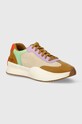 Sorel sneakersy skórzane ONA BLVD CLASSIC WP skóra zamszowa multicolor 2083081283