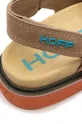 Sandale od brušene kože Hoff ROAD CAMEL Vanjski dio: Brušena koža Potplat: Sintetički materijal Uložak: Tekstilni materijal