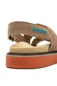 Hoff sandale din piele intoarsa ROAD CAMEL bej 12312001