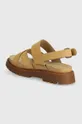 Nubukové sandále Timberland Clairemont Way Zvršok: nubuková koža Vnútro: Textil Podrážka: Syntetická látka