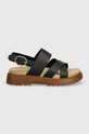 Timberland sandale de piele Clairemont Way TB0A61TRW021 negru SS24