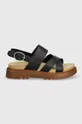 Kožené sandále Timberland Clairemont Way čierna