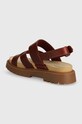 Boty Kožené sandály Timberland Clairemont Way TB0A637REQ81 burgundské