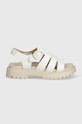 Timberland sandały skórzane Clairemont Way TB0A62WREM21 biały SS24