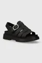 black Timberland leather sandals Clairemont Way Women’s