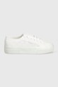 Πάνινα παπούτσια Superga 2740 FLOWER SANGALLO S2148KW λευκό SS24