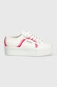 Superga tenisówki 2790 ROUND STRIPES S4128TW biały SS24