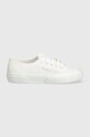 Superga tenisi 2750 FLOWER SANGALLO S5137JW alb SS24