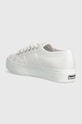 Încălțăminte Superga tenisi 2740 PLATFORM LAME S6128SW alb