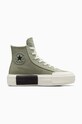 Converse tenisi Chuck Taylor All Star Cruise platformă verde A05493C