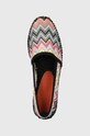 Missoni espadrile Elle negru M26.001