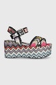 Sandali Missoni Julia Wedge M38.023 pisana SS24