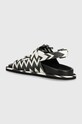 Încălțăminte Missoni sandale Mia M39.022 negru