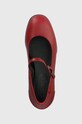Camper pantofi de piele Katie rosu K200694.009